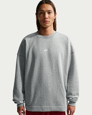 Nike Sportswear Club Men's Oversized French Terry Crew-Neck